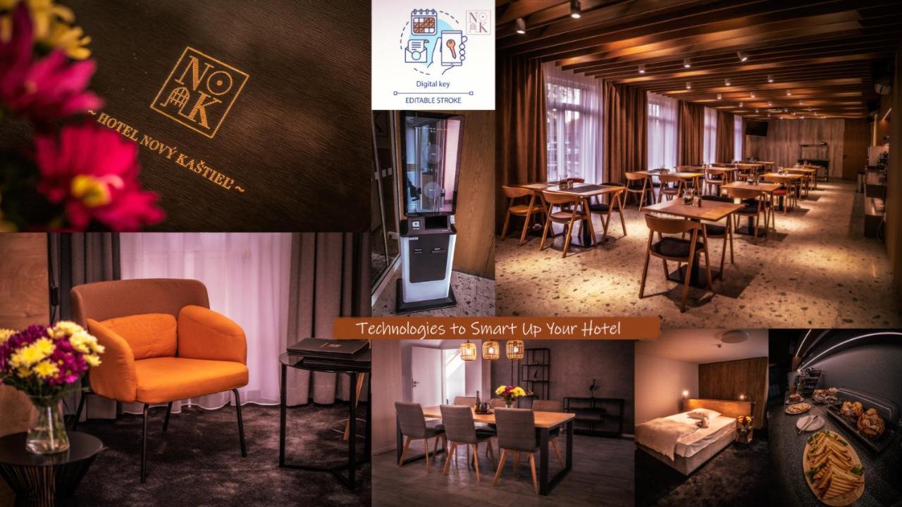 Hotel Novy Kastiel - Self Check-In Topoľčany Dış mekan fotoğraf